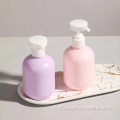 Bouteilles de shampooing transparent en plastique vide en plastique vide